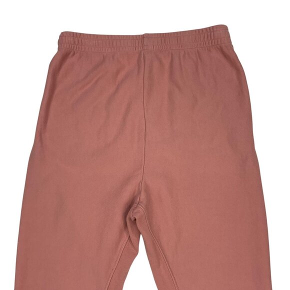 Rag and Bone City Terry Sweatpant Jogger M Mauved Out Pink Logo Pull On Hi-Rise - Picture 9 of 13